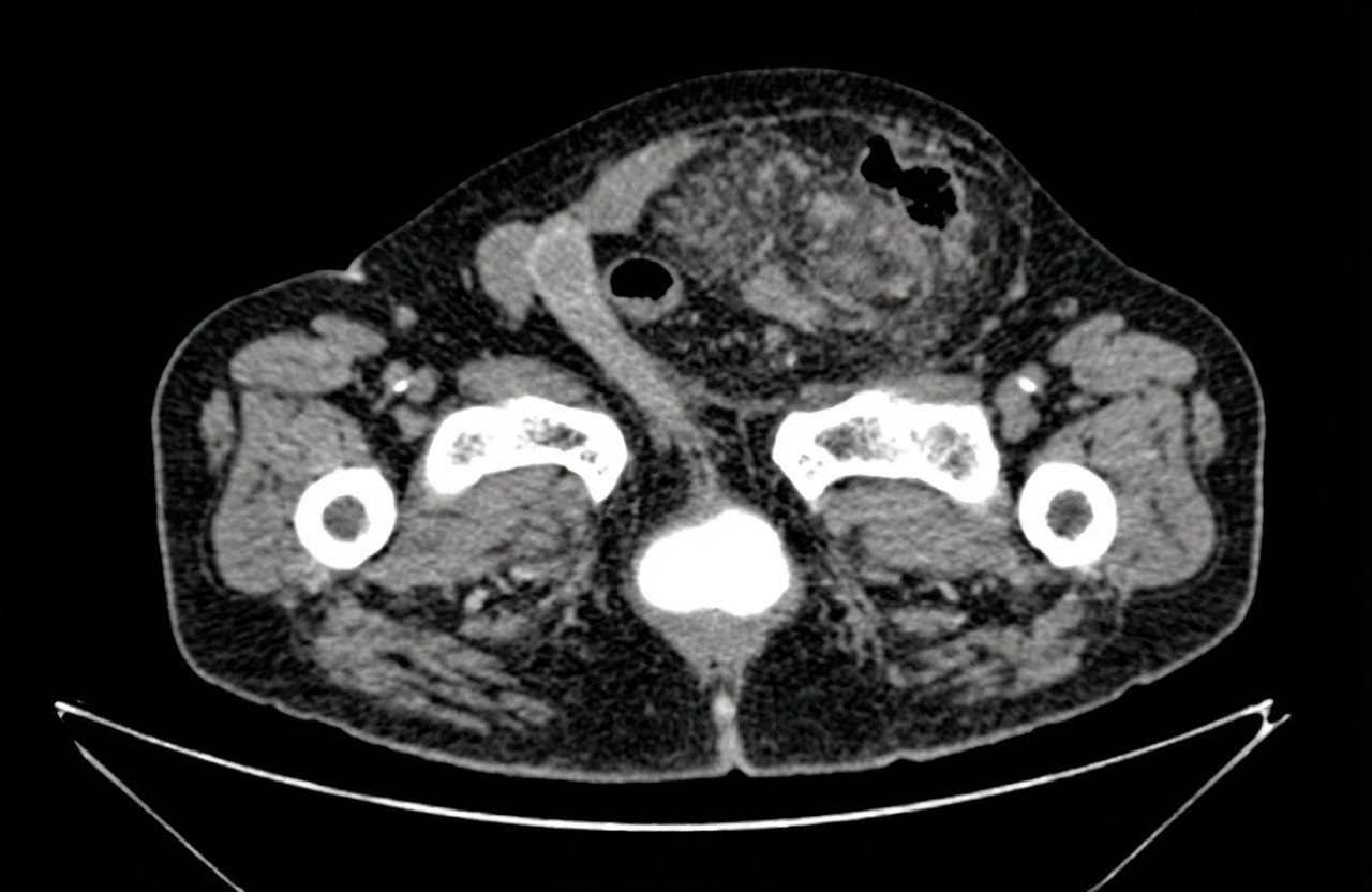 Imagem da questão de Hérnias da parede abdominal