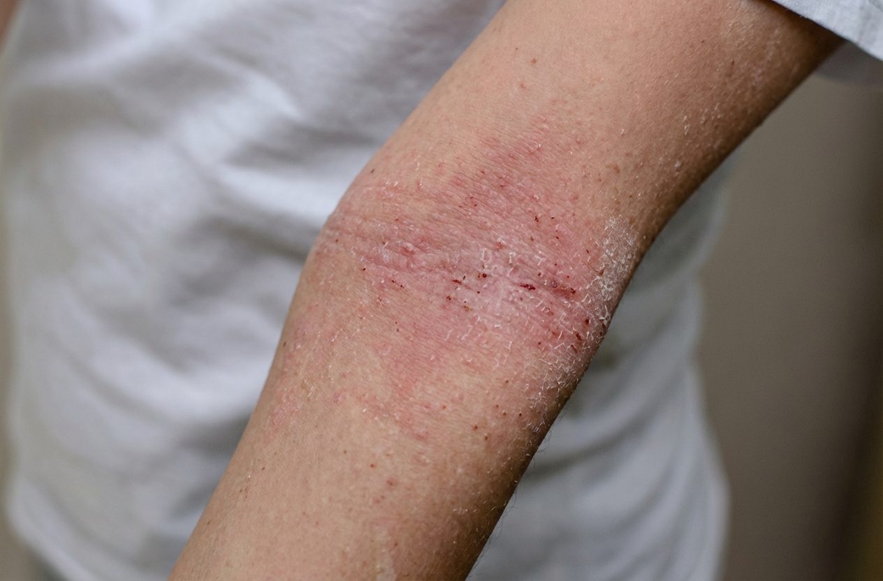 Imagem da questão de Dermatoses Inflamatórias