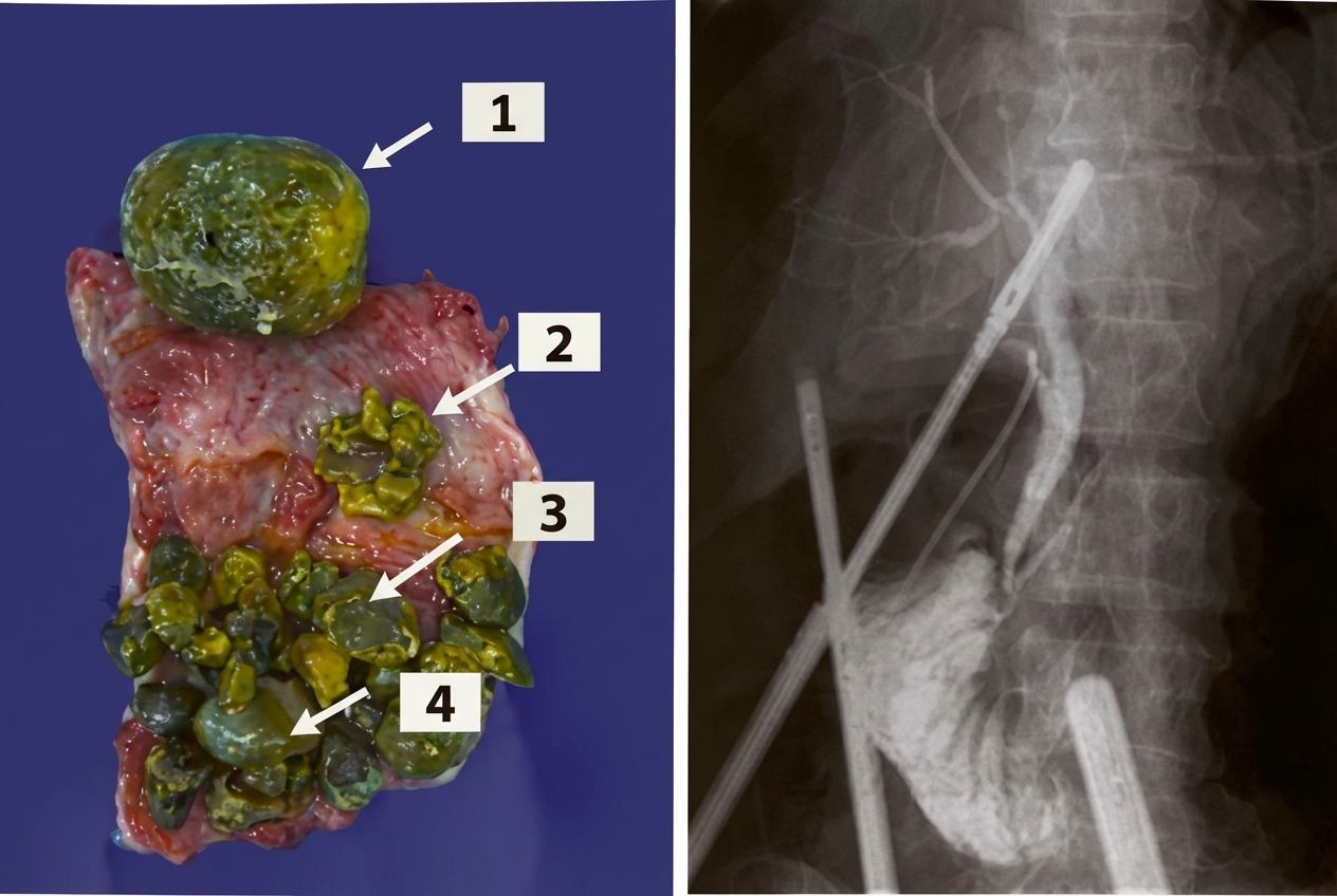 Imagem da questão de Pancreatobiliar
