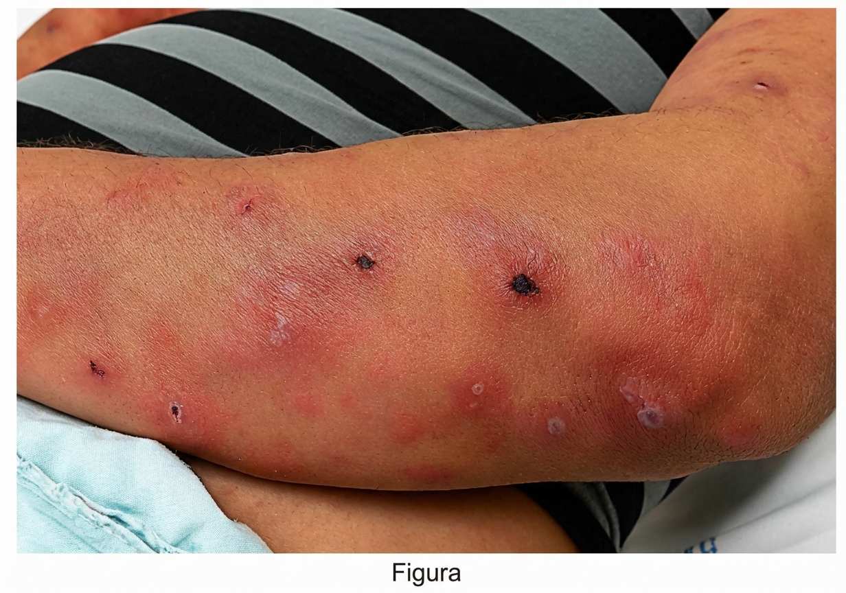 Imagem da questão de Infecções Cutâneas